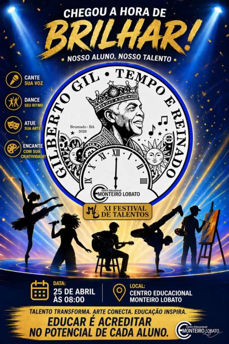 CONVITE - XI FESTIVAL DE TALENTOS 2026