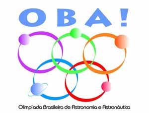 Alunos premiados com medalhas pela participação na OBA